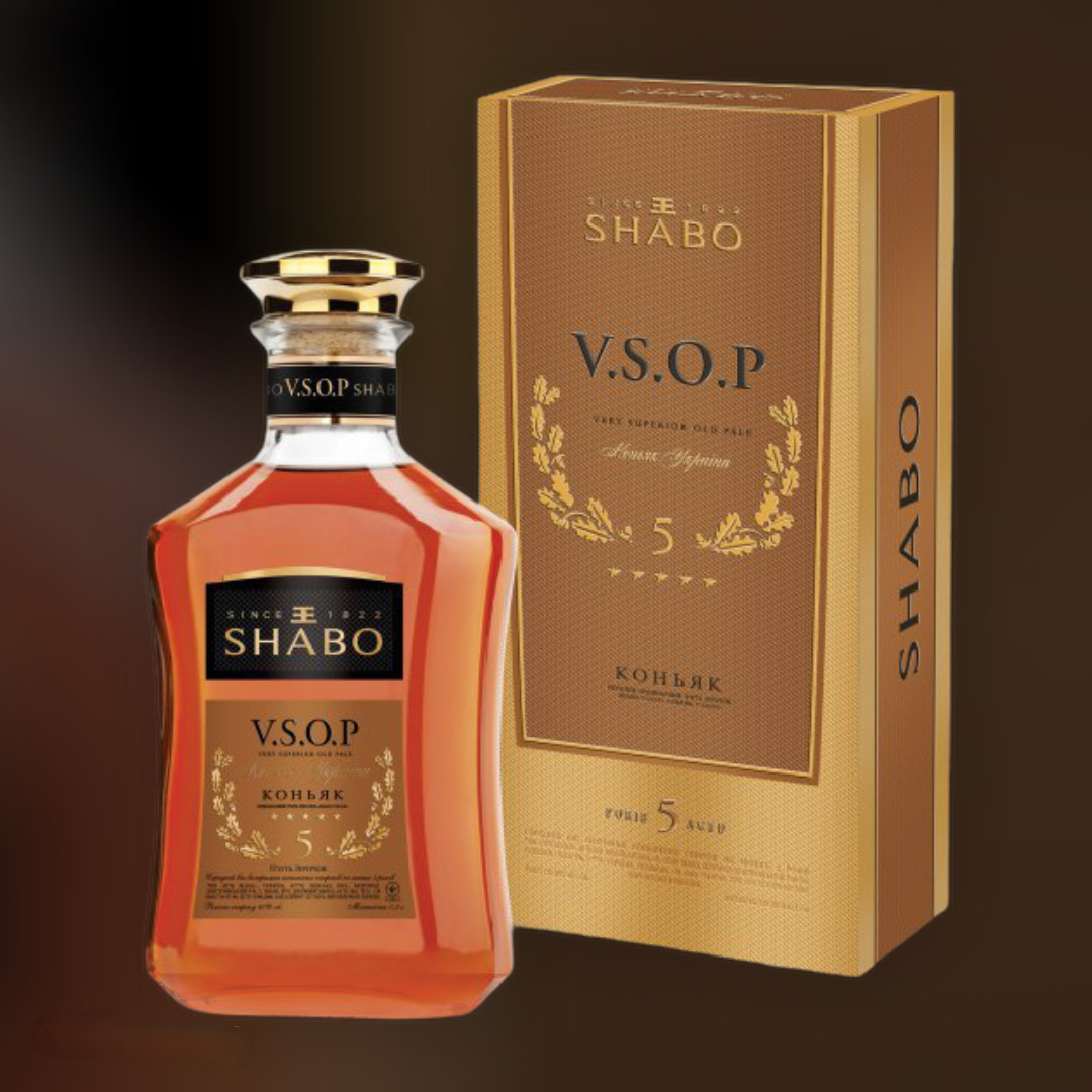 Delivery brandy Shabo V.S.O.P. clock in Kiev