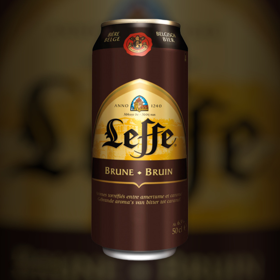 Beer Leffe Brune dark filtered 6.5% 0,5l