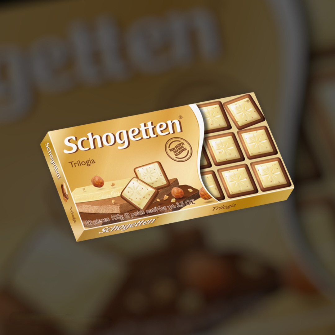 Chocolate Schogetten Trilogia 100g