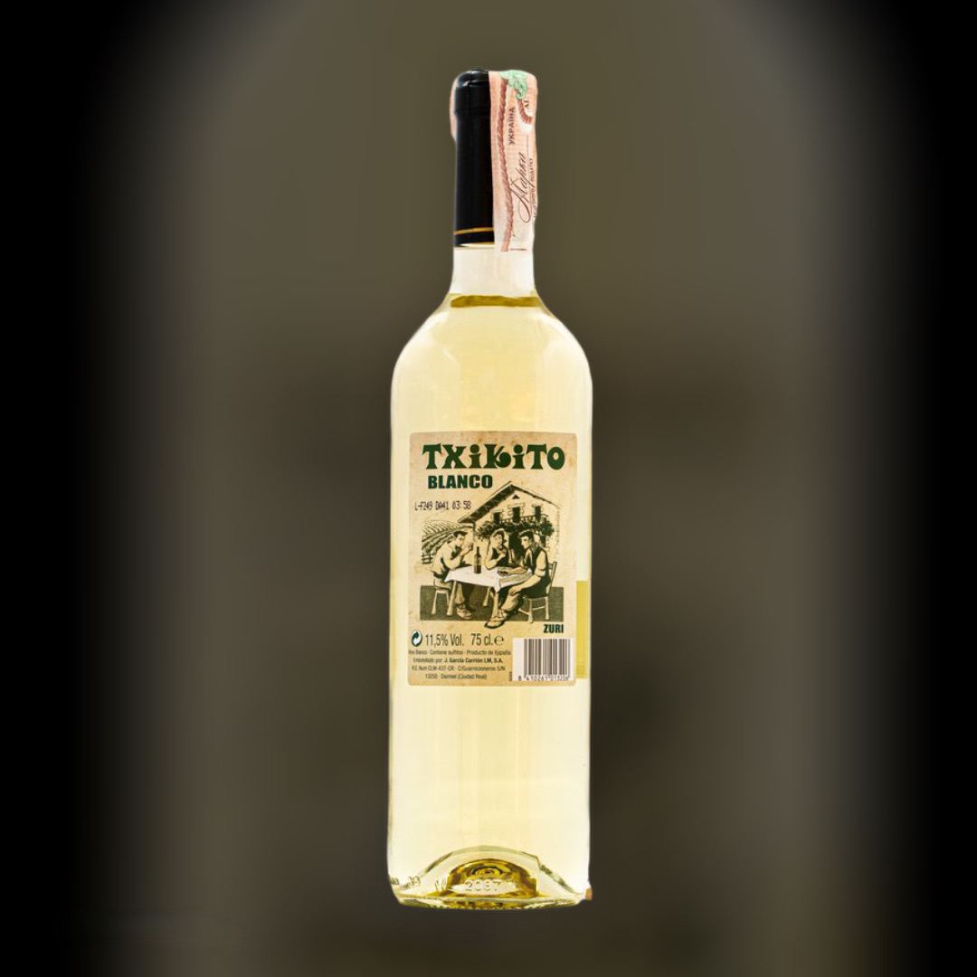 Wine Txikito Liren dry white Spain 11.5% 0,75