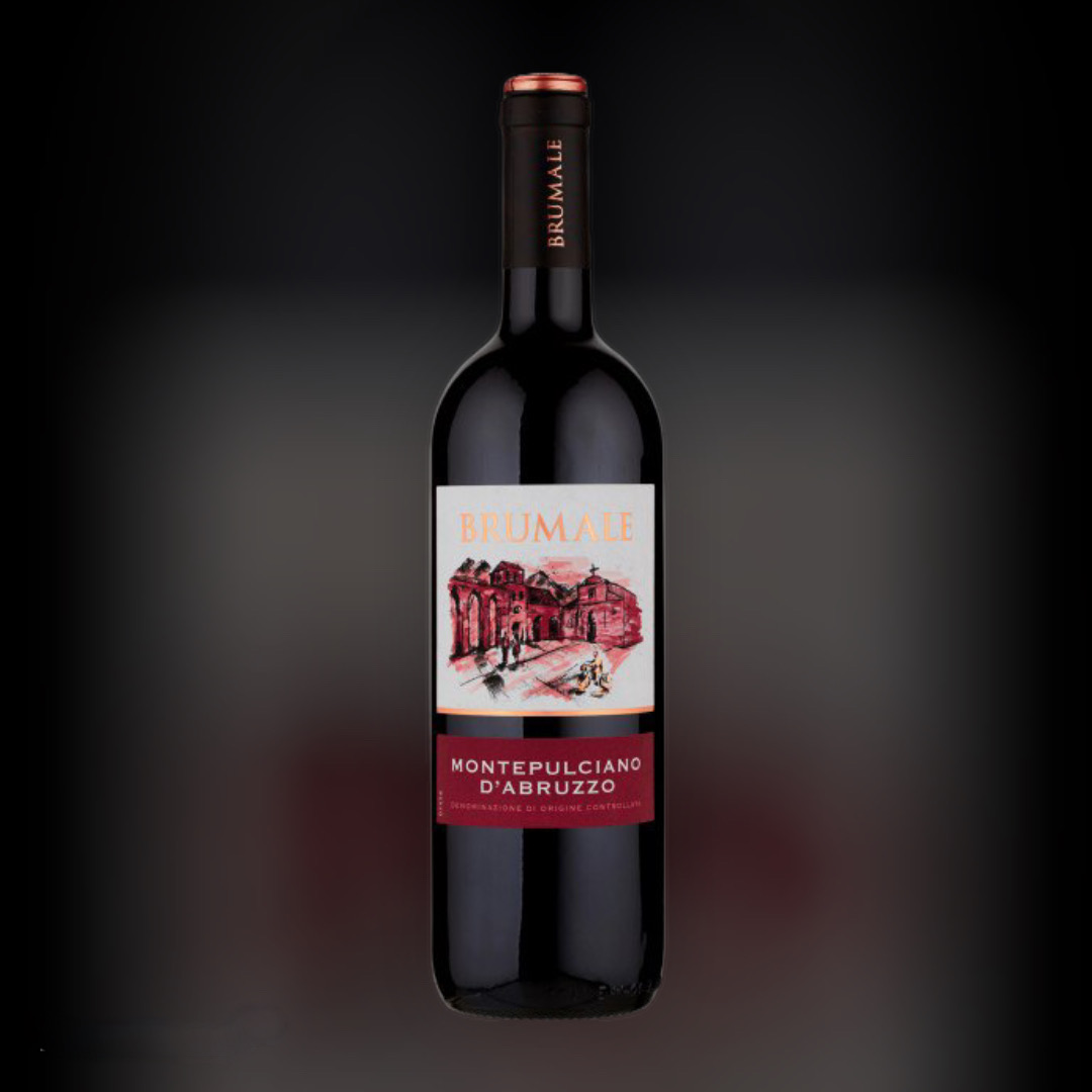 Wine Brumale Montepulciano dAbrutstso 13% dry red Italy 0,75l