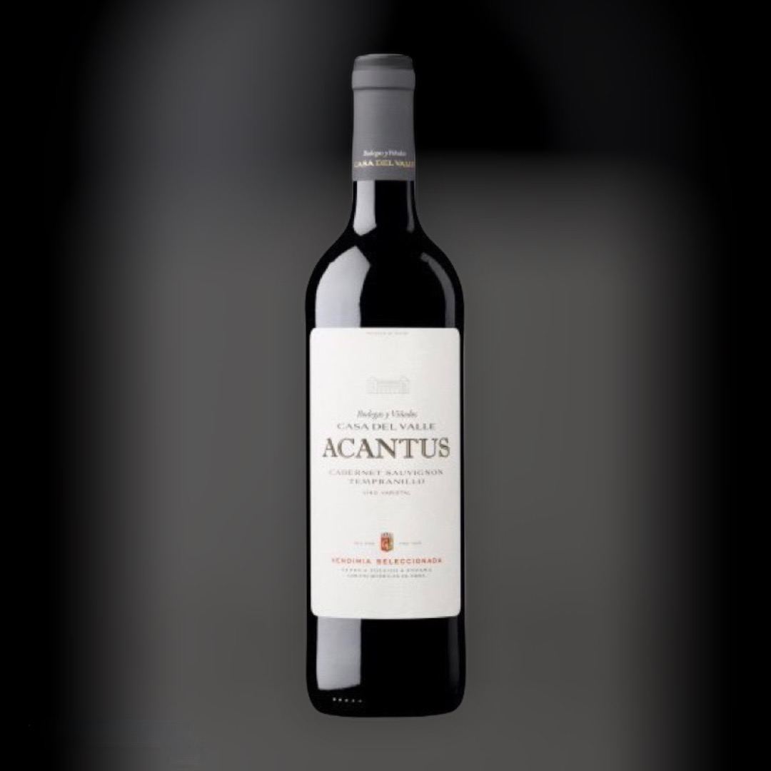 Wine Acantus Cabernet dry red 12.5% ​​Spain 0,75l