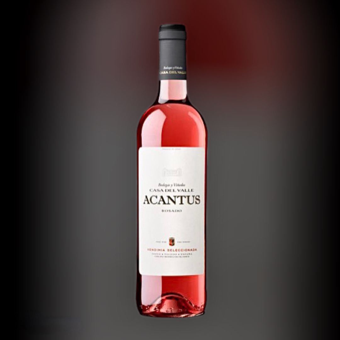 Wine Acantus Rosado pink powder 13.5% Spain 0,75l