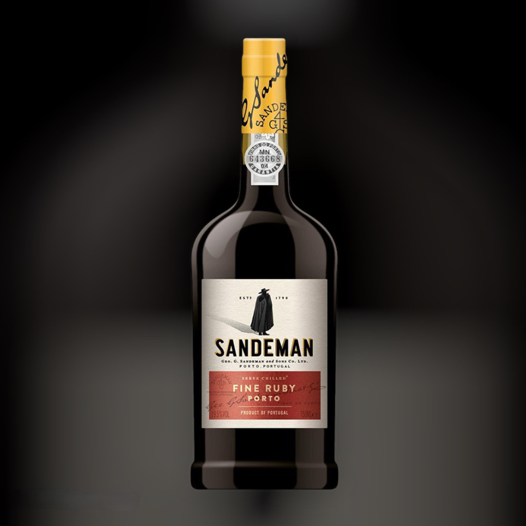 wine shipping Sandeman Porto Ruby clock in Kiev