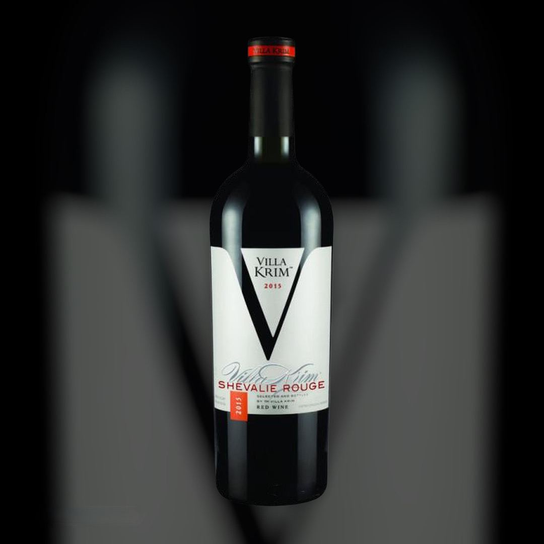 Wine Villa Krim Chevalier Rouge red sweet 13% Ukraine 0,75