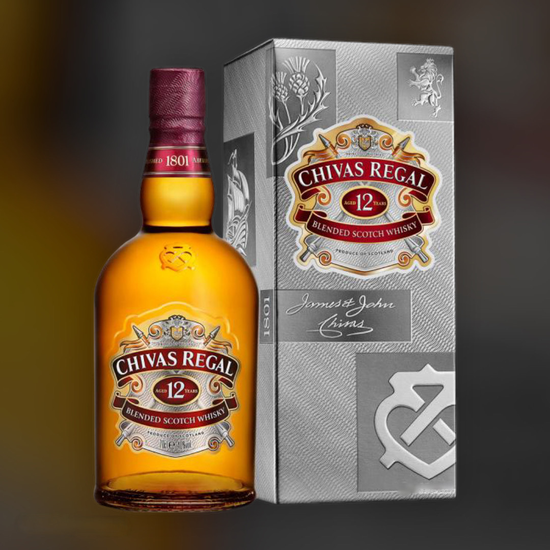 Whiskey Chivas Regal 12 years in a gift box 40% 0.7l