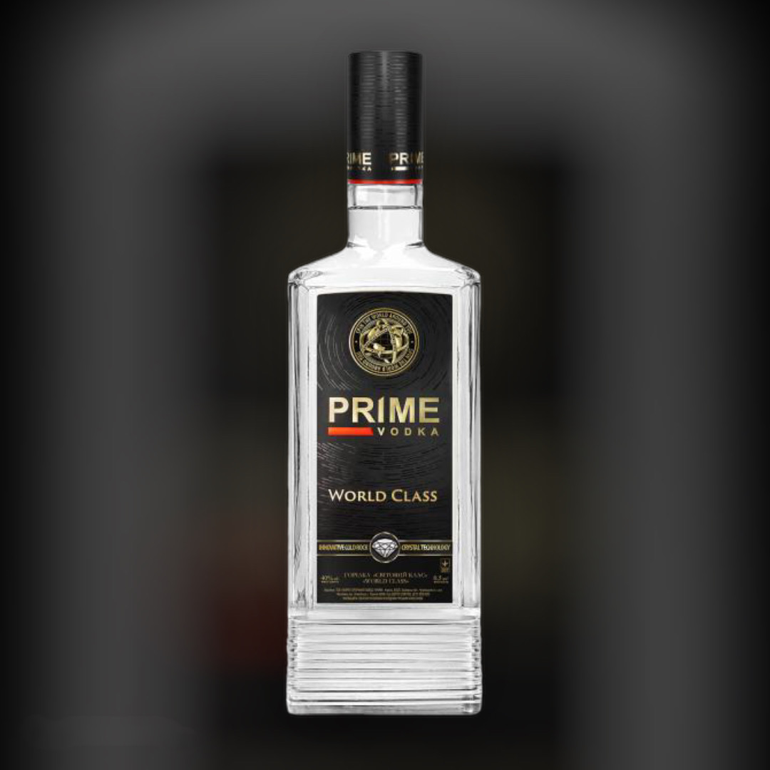 Vodka Prime World Class Delivery clock in Kiev