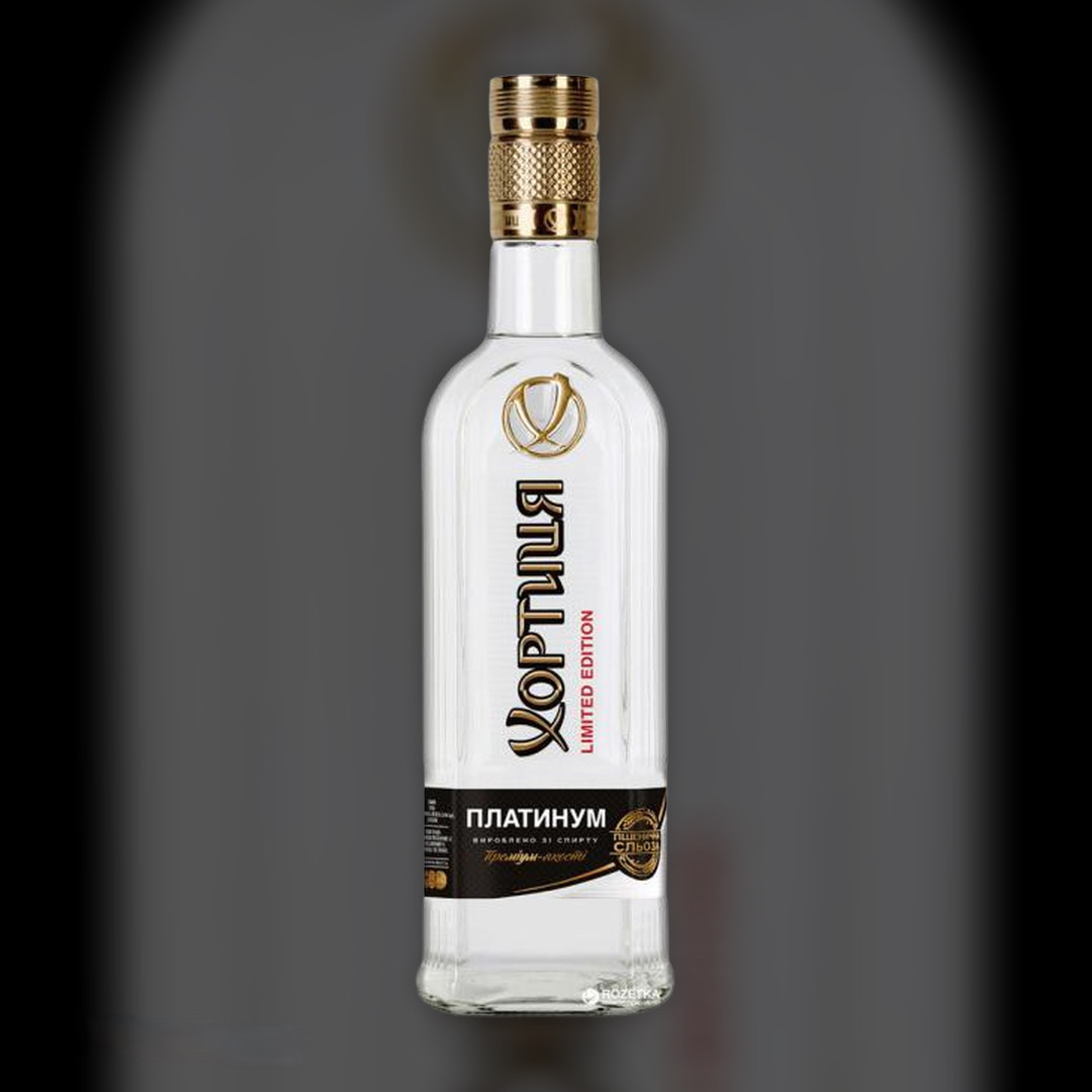 Vodka Khortytsya Platinum 40% 0.5 l